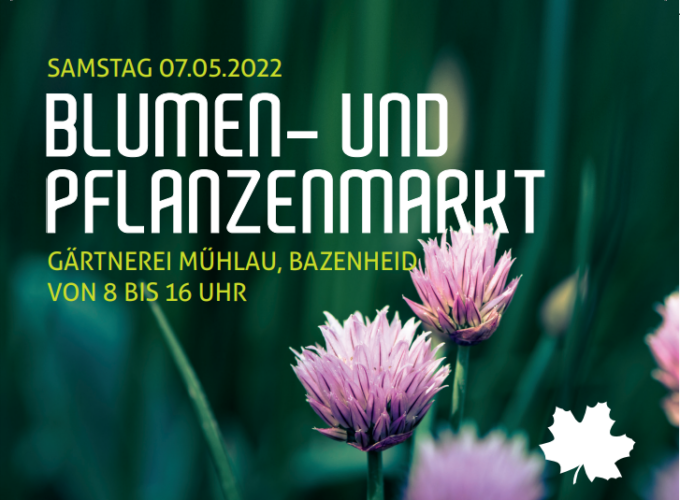 Blumen- und Pflanzenmarkt - 7. Mai 2022