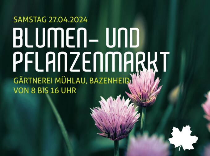Blumen- und Pflanzenmarkt, 27. April 2024
